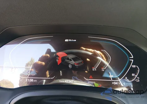 2021 BMW 330E из США, поврежденный, VIN WBA5P7C08MFL51731